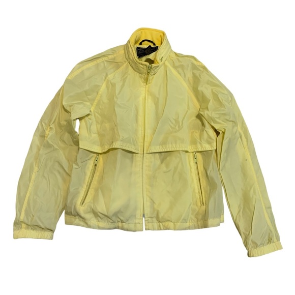 Vintage Eddie Bauer Expedition Outfitter Women's Yellow Windbreaker Size S - Picture 1 of 8